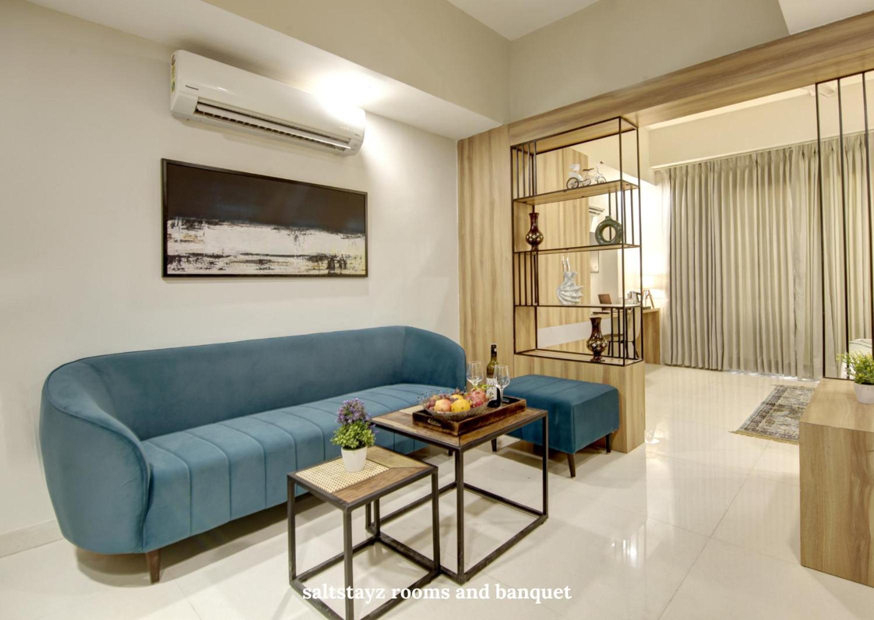 Saltstayz Premier Executive Serviced Apartment - Golf Course Extension Road Gurgaon Eksteriør billede