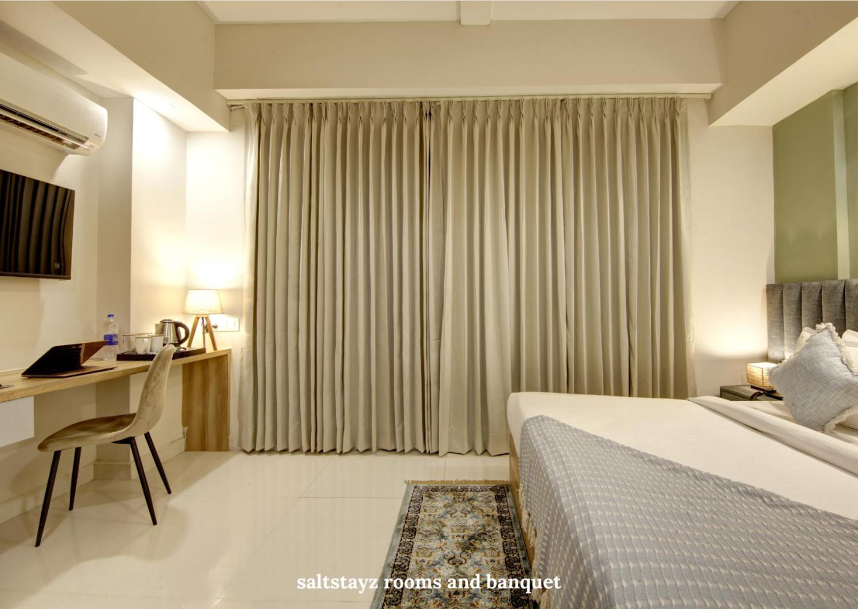Saltstayz Premier Executive Serviced Apartment - Golf Course Extension Road Gurgaon Eksteriør billede