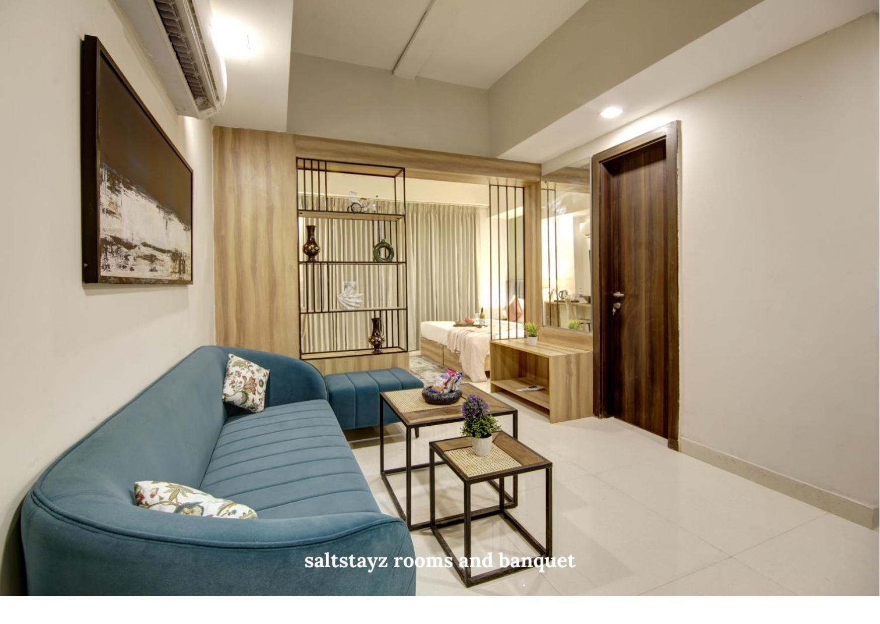 Saltstayz Premier Executive Serviced Apartment - Golf Course Extension Road Gurgaon Eksteriør billede